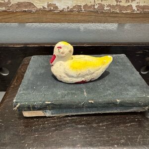 Vintage rare paper Mache duck